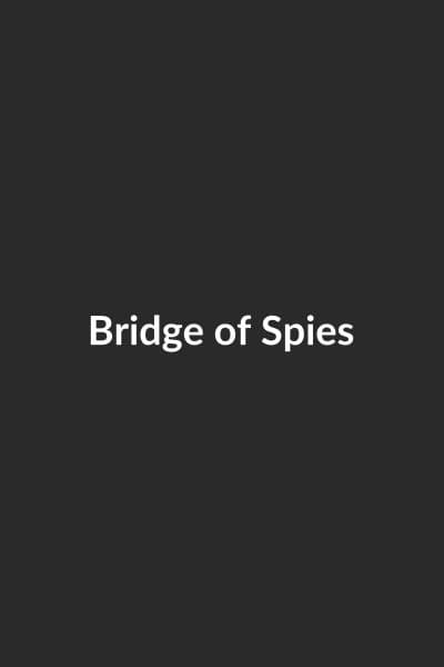 Bridge of Spies poster